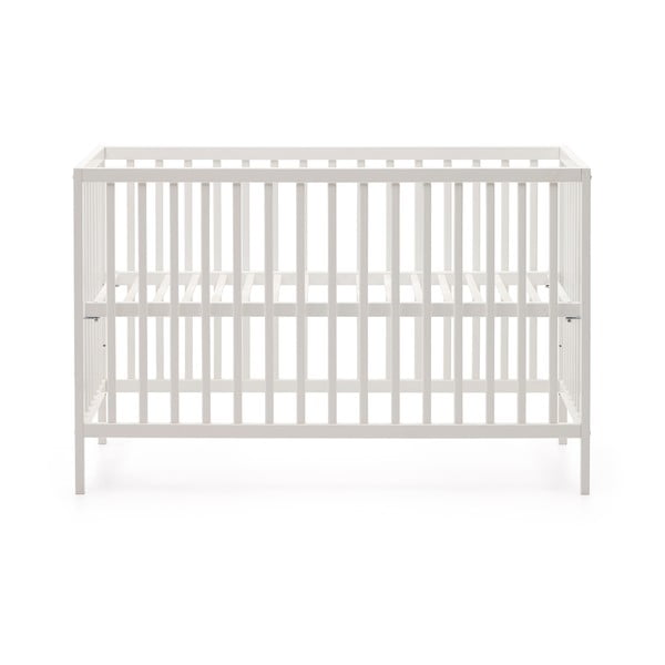 Valge pöögipuidust võrevoodi 60x120 cm Shantal - Kave Home-image-4