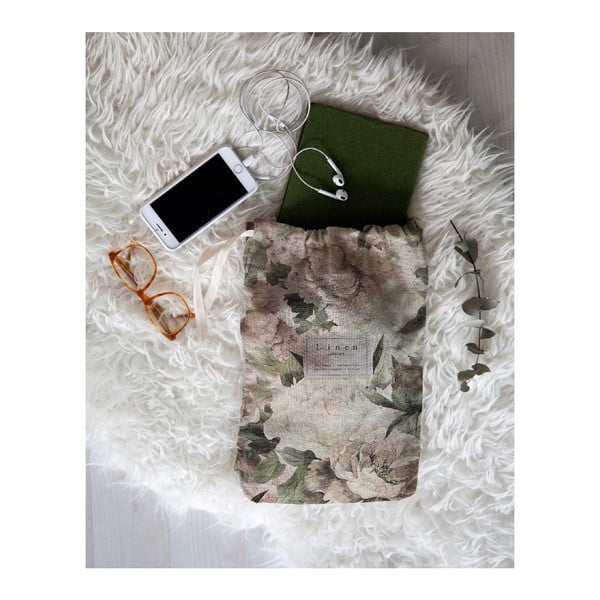 Reisikott linasest riidest Lily, pikkus 44 cm - Really Nice Things-image-1