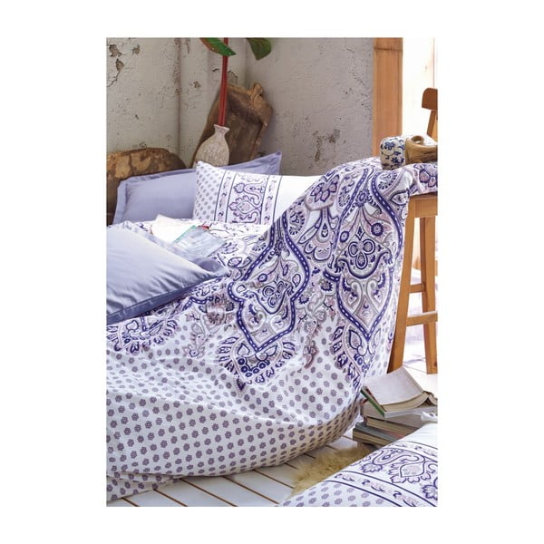 Bavlněné povlečení na dvoulůžko Vesta, 200 x 220 cm-image-1