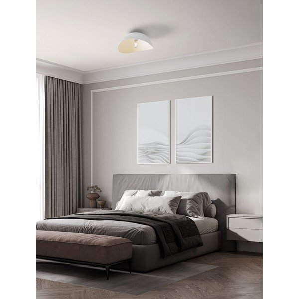 Mattvalge metallist laelamp Opsi - Nova Luce-image-1