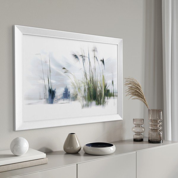 Trükitud pilt raamiga 56x75 cm Blue Grasses - Styler-image-2