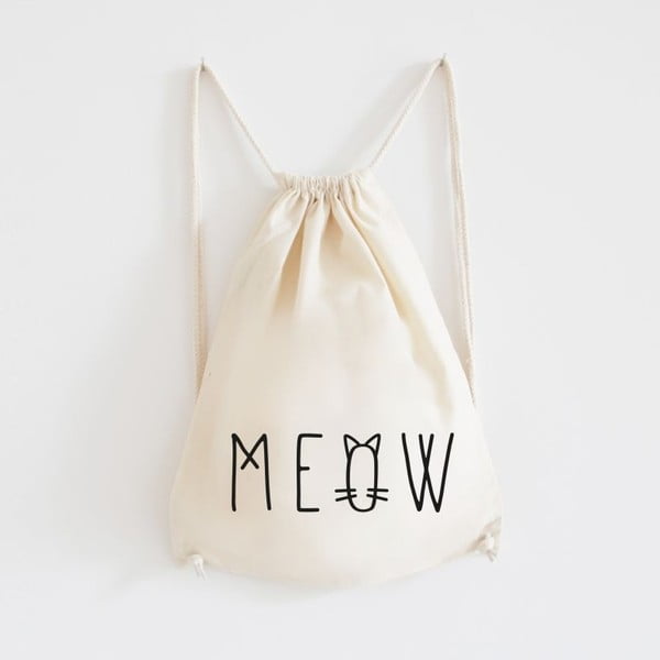 Plátěný batoh Meow