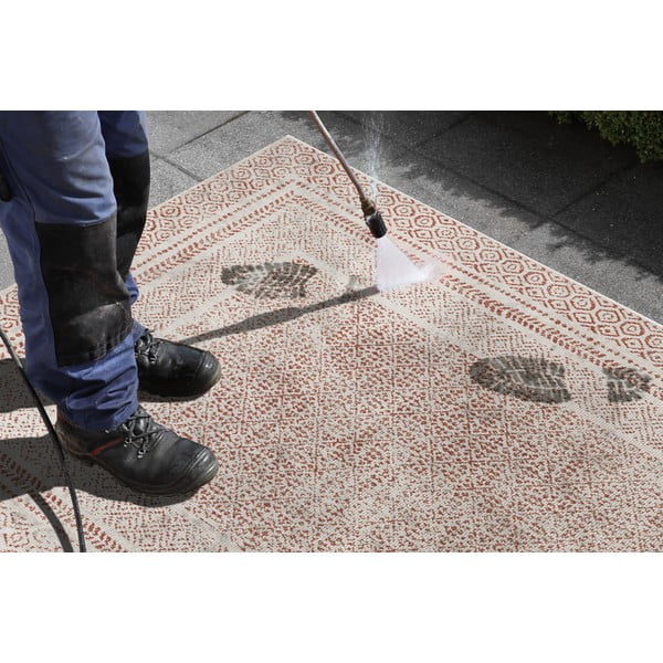 Oranžikas ja valge õuejooksuriba Berliin, 80 x 250 cm - Ragami-image-2