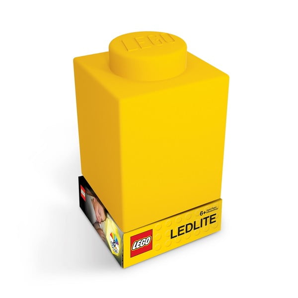 Kollane silikoonist öövalgusti Telliskivi Classic - LEGO®
