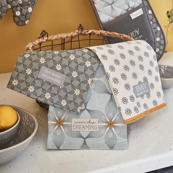 Komplekt 3 puuvillast köögirätikut Purity - Cooksmart ®-image-1