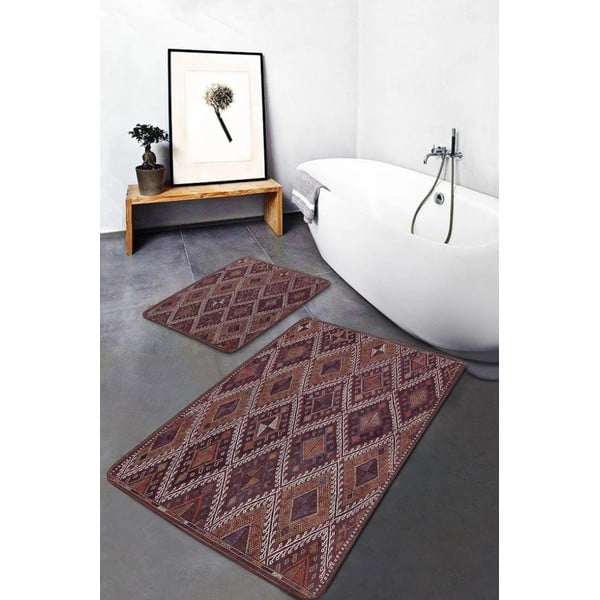 Sametist vannitoamatid 2tk komplektis 60x100 cm - Mila Home-image-2