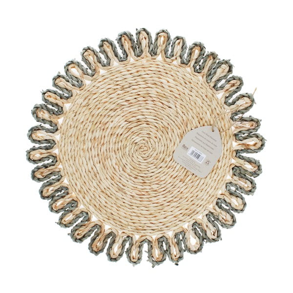 Maisikestadest lauamatt ø 38 cm Corn Husk - Rex London-image-3