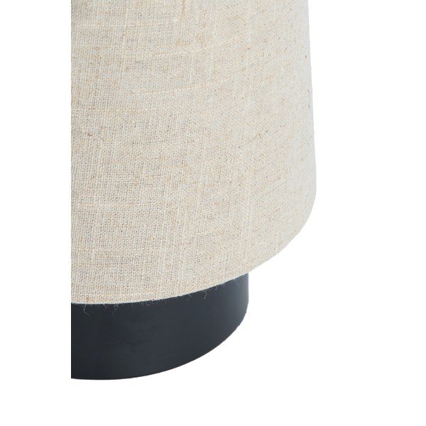 Beež metallist laualamp tekstiilist varjuga (kõrgus 42 cm) Howie - Light & Living-image-4