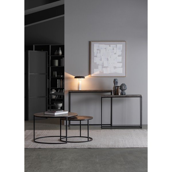 Metallist konsoollauad komplektis 2 tükki 29x99 cm Amira - Bizzotto-image-1