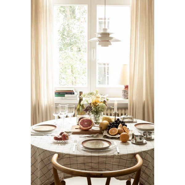 16-osaline hõbedane roostevabast terasest söögiriistade komplekt Mano - Hübsch-image-3