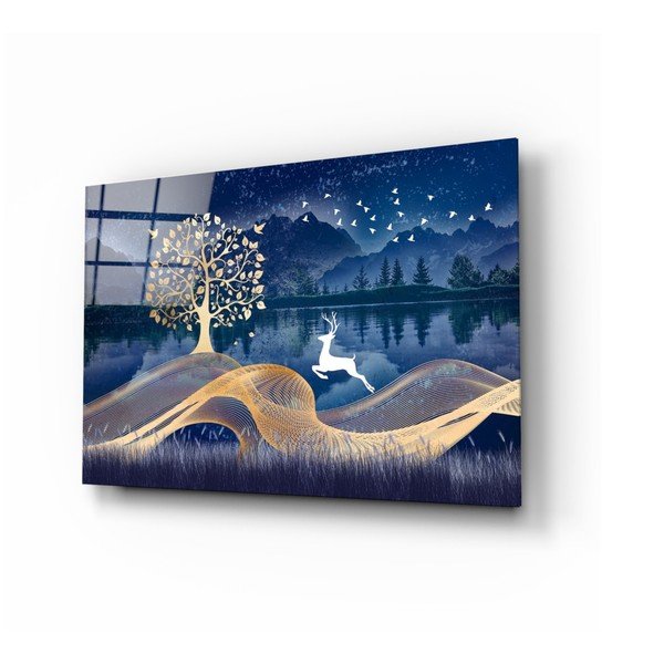 Klaasimaal, 72 x 46 cm Magic Deer - Insigne