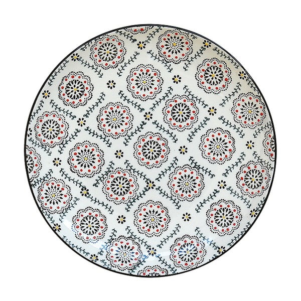 Porcelánový talíř Santiago Pons Khenifra, 20 cm