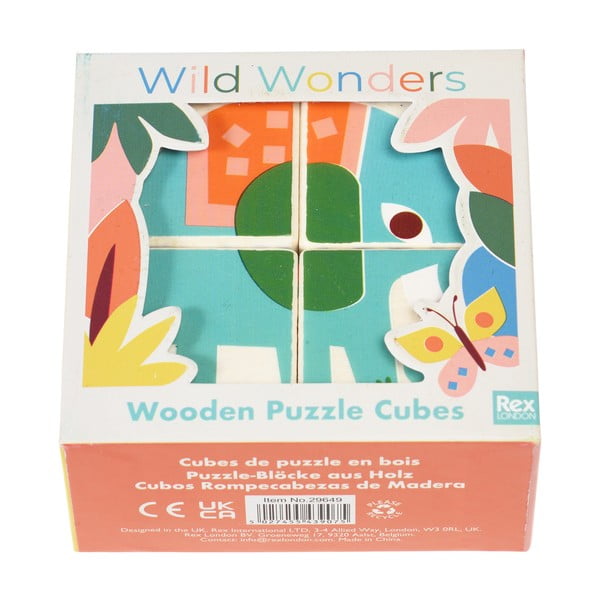 Puidust klotsid Wild Wonders - Rex London