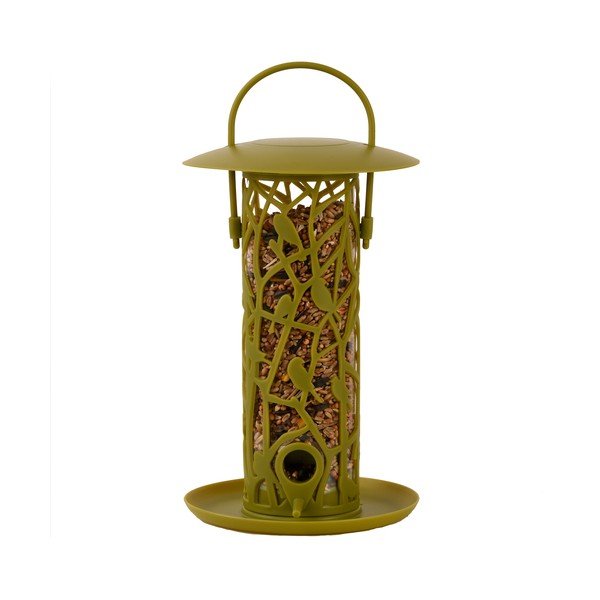 Kollakas-roheline rippuv seemnesöötja Chiff Chaff - Esschert Design-image-1