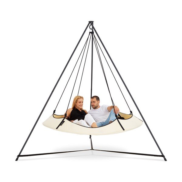 Kreemjas aiakiik koos statiiviga - Hangout Pod-image-2