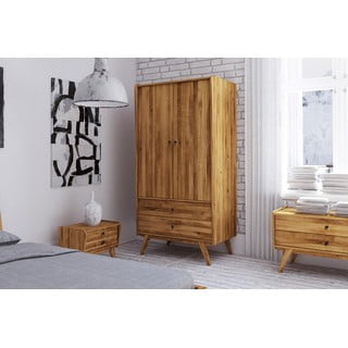 Tammepuust riidekapp 100x200 cm Retro - The Beds