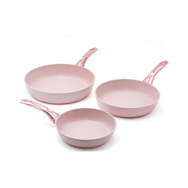 Sada 3 pánví Bisetti Stonerose Rose Antonio