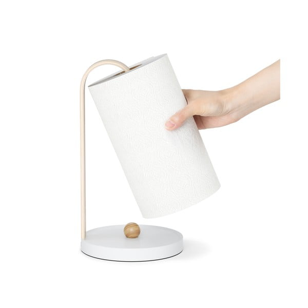 Valge puit majapidamispaberi stend ø 17 cm Bellwood – Umbra-image-4