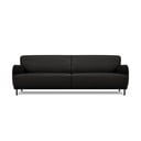 Must nahast diivan , 235 x 90 cm Neso - Windsor & Co Sofas