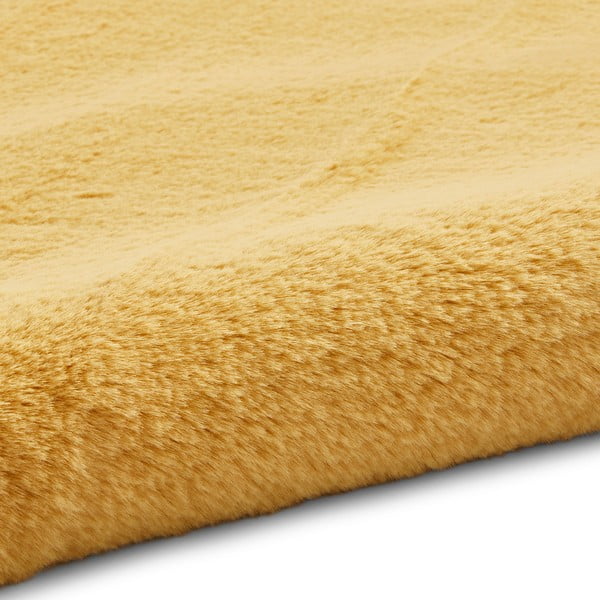 Kollane vaip , ⌀ 120 cm Teddy - Think Rugs-image-3
