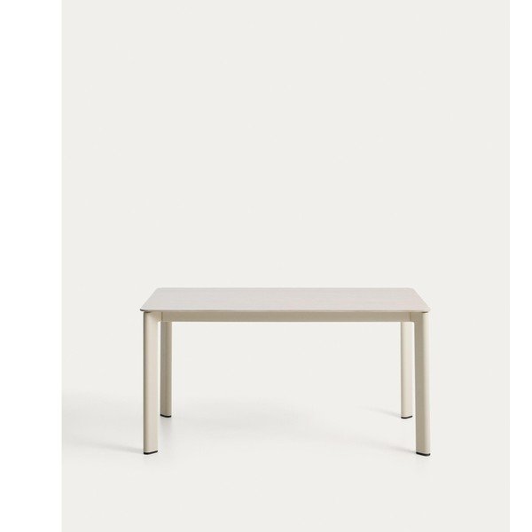 Kiviplaadiga aiasöögilaud 80x140 cm Anafi - Kave Home-image-4