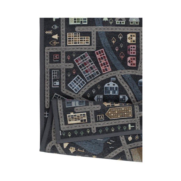 Must pööratav lastevaip , 140 x 200 cm Ülejõe - Narma-image-3