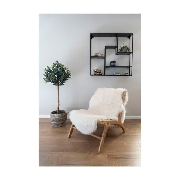 Kreem sünteetiline karusnahk 60x180 cm - House Nordic-image-1