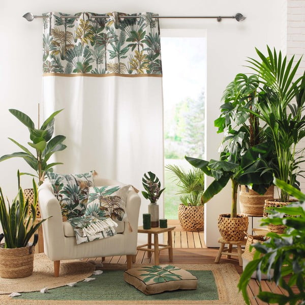 Roheline-pruun kott-tool Balinesia - douceur d'intérieur-image-3