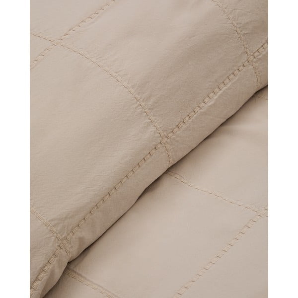 Helepruun puuvillane tepitud voodikate 180x260 cm Isor - Kave Home-image-4