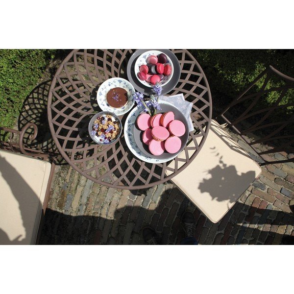 Ümmargune aia söögilaud ø 70 cm - Esschert Design-image-2