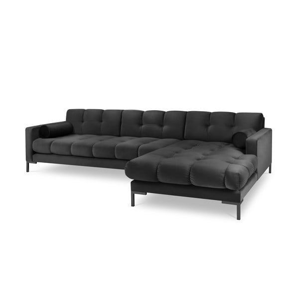 Tumehall sametne nurgadiivan , paremas nurgas Bali - Cosmopolitan Design-image-2