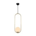 Rippvalgusti kuldset värvi , kõrgus 146 cm Arch - Squid Lighting