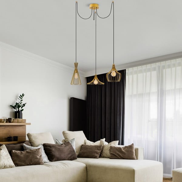 Kuldne rippvalgusti Mezopotamya - Opviq lights-image-1