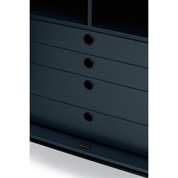 Must ja sinine kapp 93x130 cm Punto - Teulat-image-1