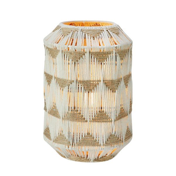 Lauavalgusti tekstiilist-džuudist varjuga (kõrgus 35 cm) Ano - Markslöjd