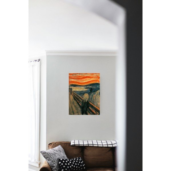 Edvard Munchi reproduktsioon - "Karje", 45 x 60 cm Edward Munch - The Scream - Fedkolor-image-1