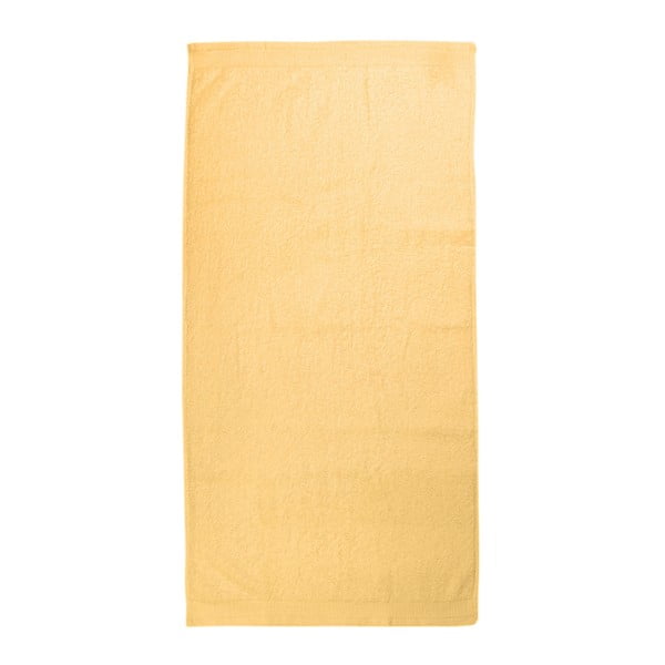 Žlutý ručník Artex Delta, 50 x 100 cm