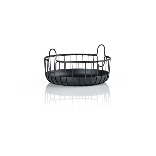 Metallist traatkorv ø 22x8 cm Inu - Zone-image-2