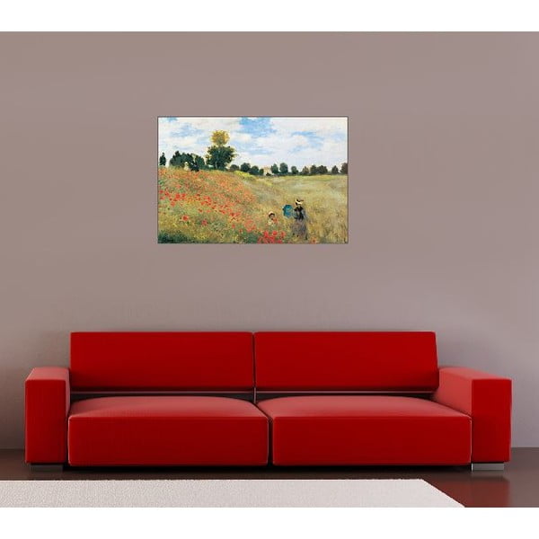 Monet - Vlčí máky v Argenteuil-image-3