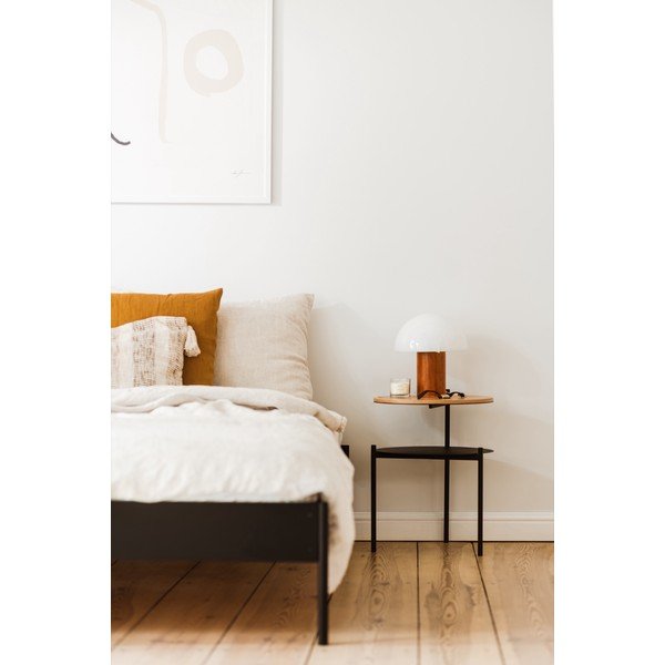 Must/naturaalne öökapp tammeplaadiga Tu - noo.ma-image-1