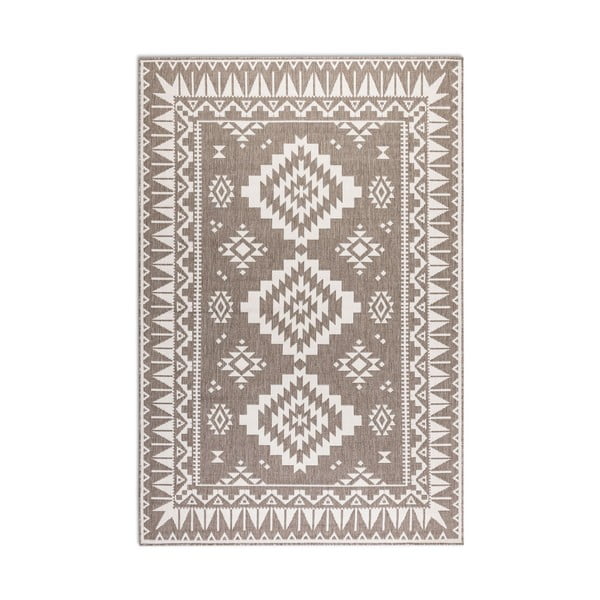 Kreem-pruun õuevaip 200x290 cm Gemini - Elle Decoration-image-2