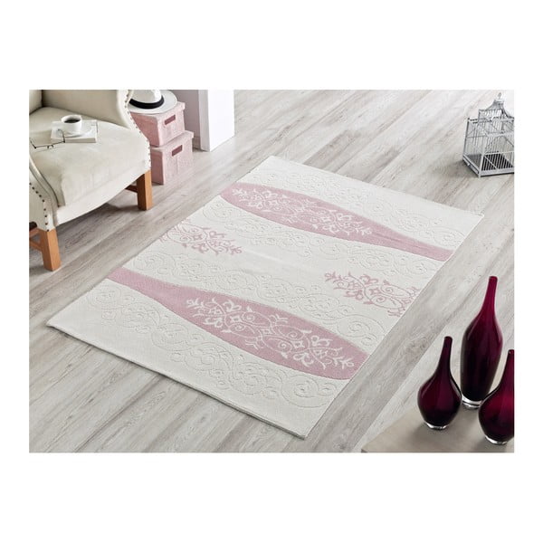 Bavlněný koberec Lasto Rose, 60 x 90 cm