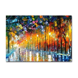 Seinareproduktsioon lõuendil , 100 x 70 cm Leonid Afremov - Wallity