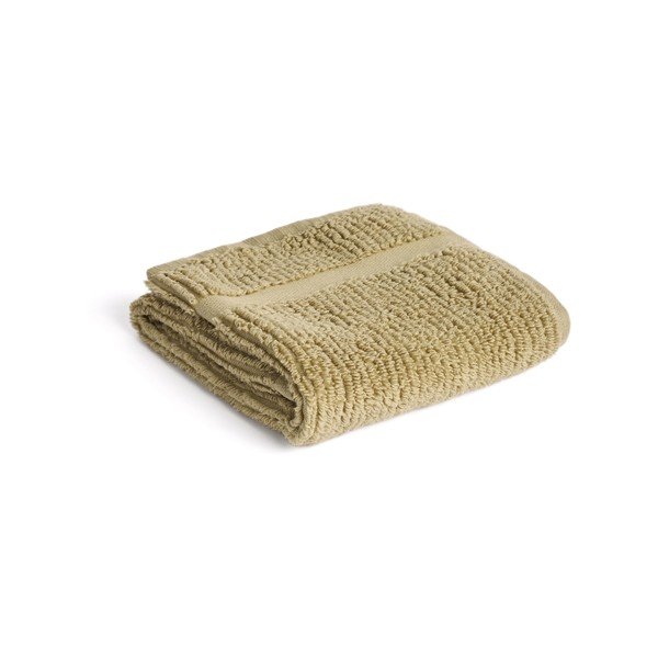 Roheline frotee-puuvillane rätik 30x50 cm Olvira - Kave Home