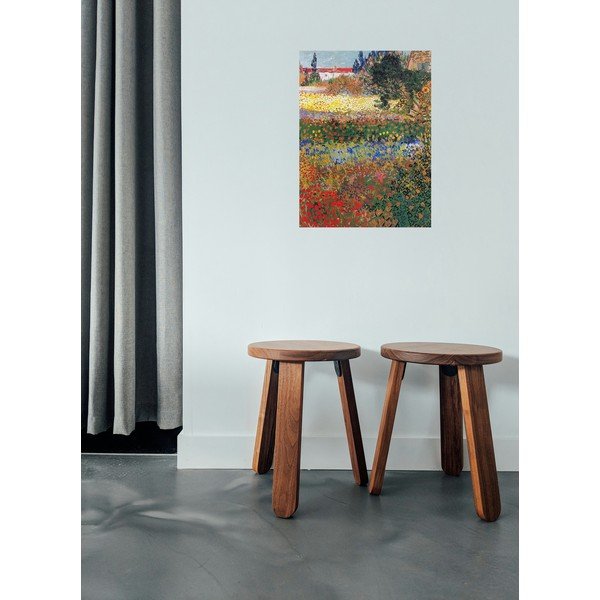 Maali reproduktsioon 45x60 cm Vincent van Gogh - Flower garden - Fedkolor-image-1