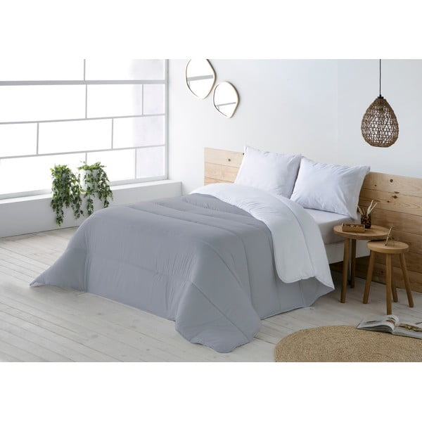 Hall ja valge päevavaip kaheinimesevoodile Hedy, 270 x 180 cm - Boheme-image-2