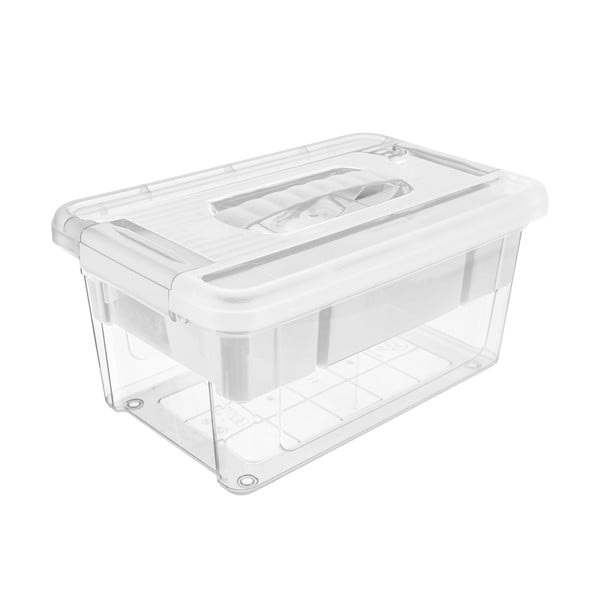 Kaanega plastikust hoiukarp 35x23x17 cm Multi Stormax - Orion