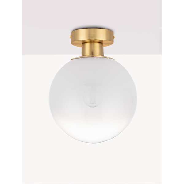 Valge/kuldne klaasist laevalgusti Vita - Nova Luce-image-2