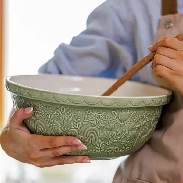 Roheline keraamiline kauss ø 29 cm Home to Roost - Mason Cash-image-1