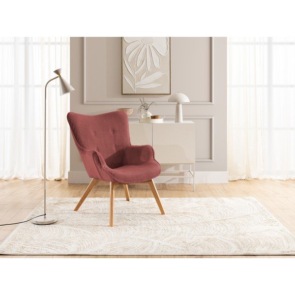 Punane velvetist tugitool Niko - Ropez-image-4